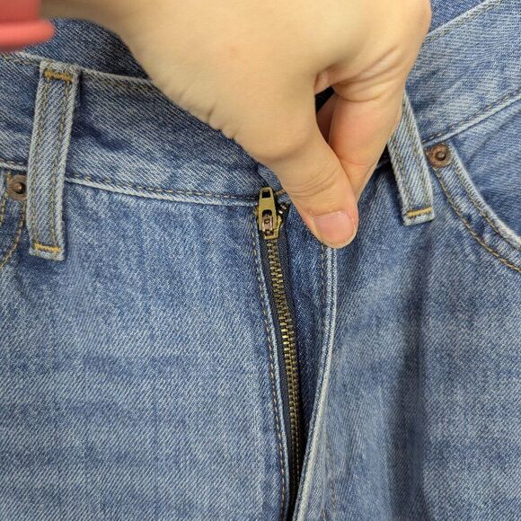 Levi's | Blue Distressed '94 Baggy Jeans Size 28 - Picture 4 of 13